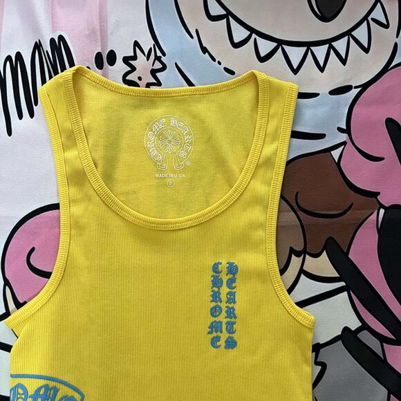 Yellow Chrome Hearts Vest - Picture 2 of 7